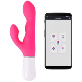 Lovense Nora Rabbit Vibrator App Board - Rose