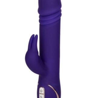 Premium Silicone Thrusting Jack Rabbit - Purple