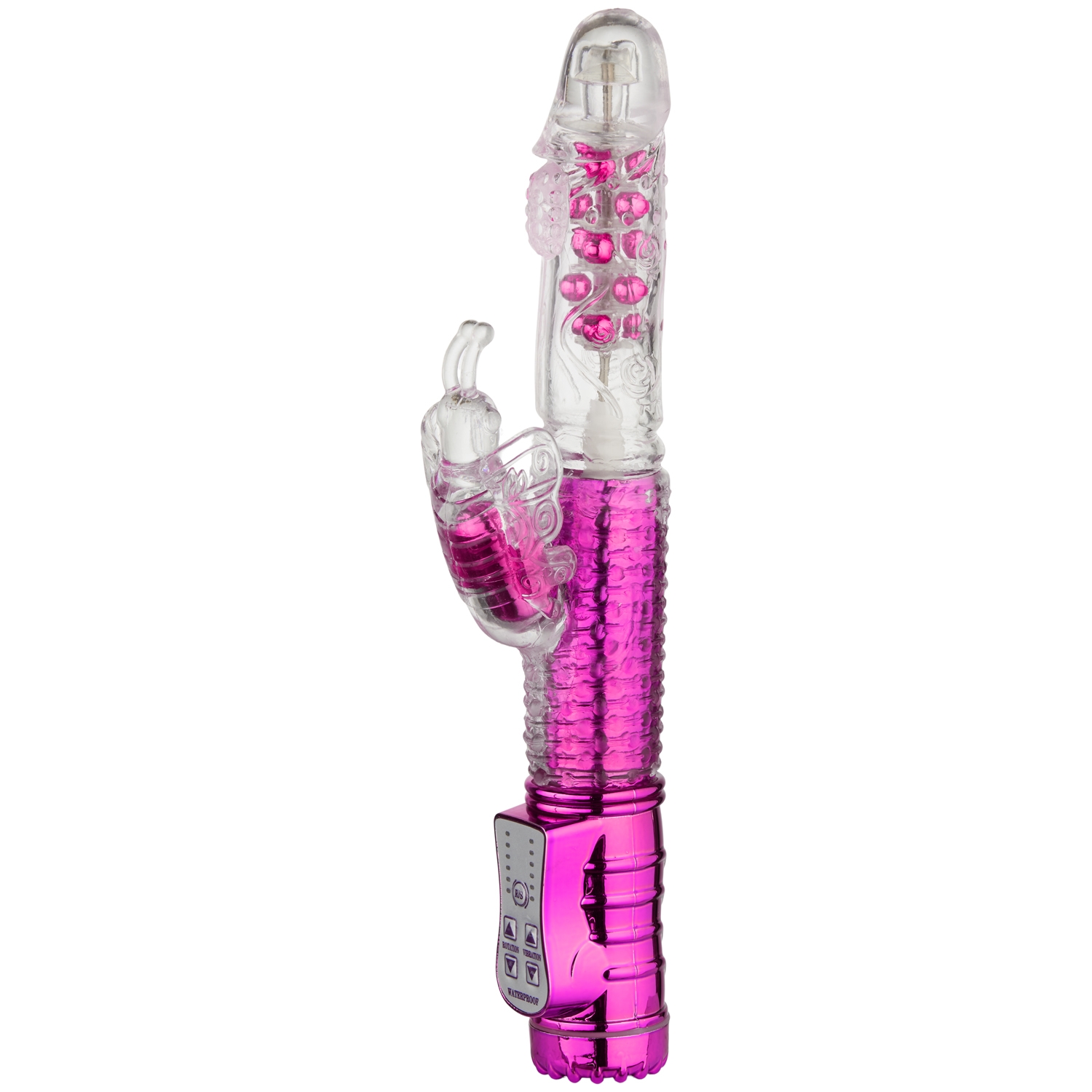 baseks Thrusting G-spot Butterfly Vibrator Rechargeable - Purple