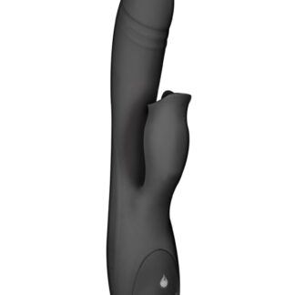 Devine Vibes Heat Up Clit Licker - Black