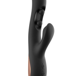 gle Balls Rabbit Vibrator - Black