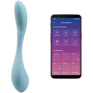 Satisfyer G-Spot Flex 5+ Vibrator - Blue